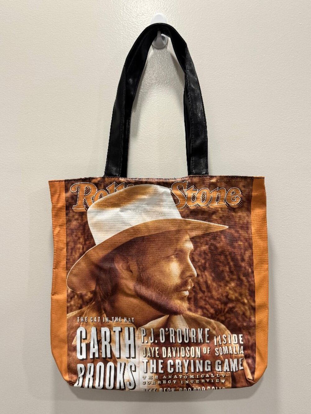 NWT Limited Edition Garth Brooks Rolling Stone Tote Bag – Garth Brooks Cover